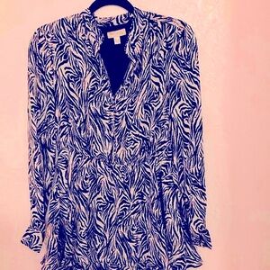 Zebra print dress size 8